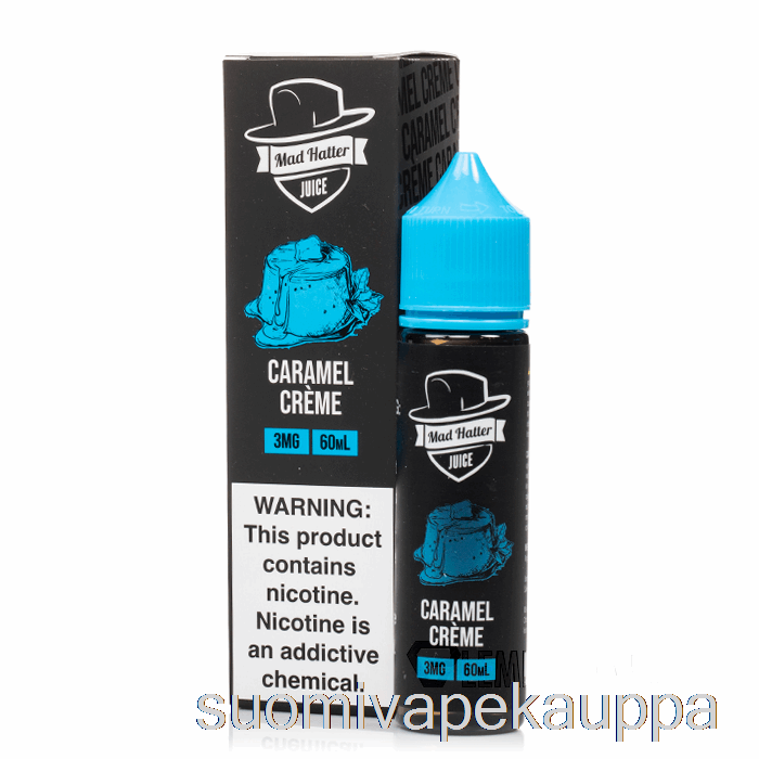 Vape Kauppa Caramel Creme - Mad Hatter - 60ml 0mg